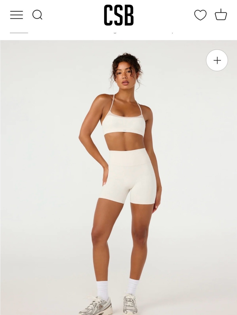 CSB Form Invisible Scrunch High Waist 5” Shorts